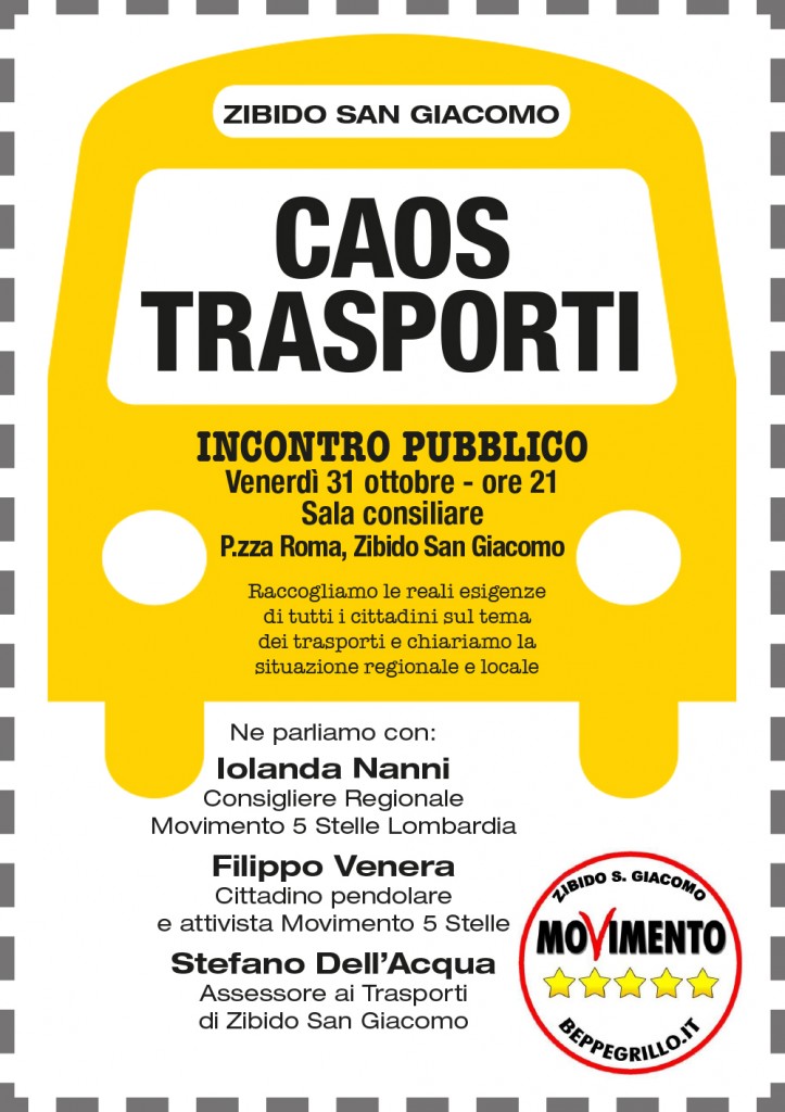 trasporto evento