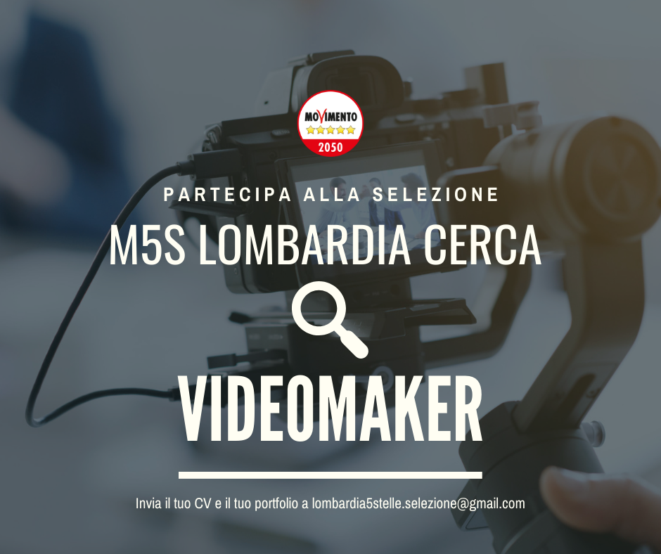 Annuncio Lavoro Videomaker